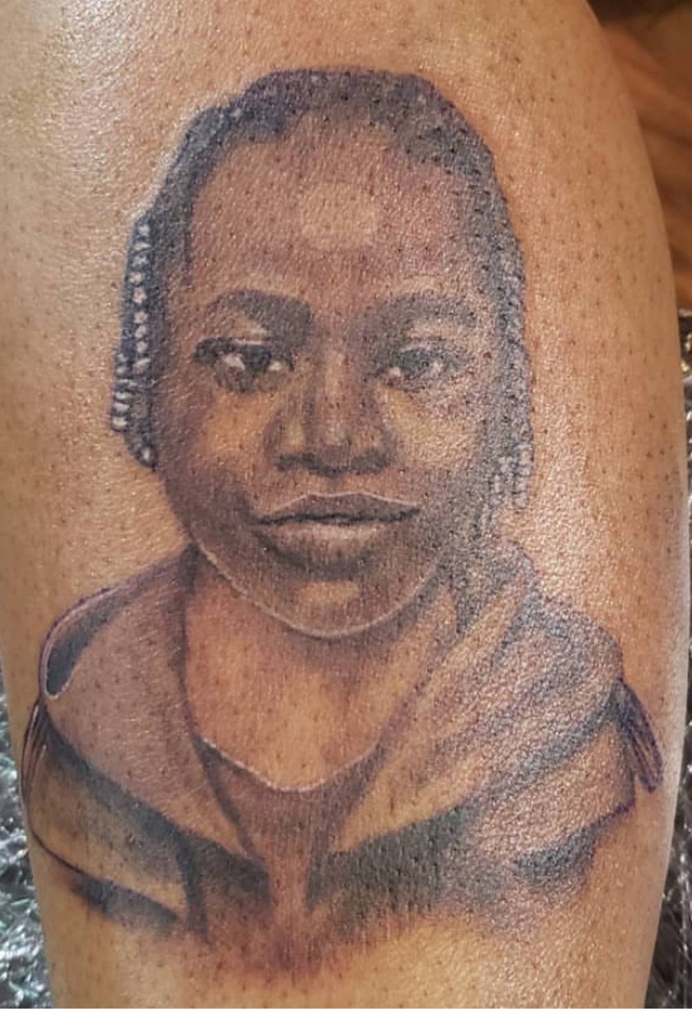 Portrait tattoo by Marcelo Tattoos Bronx NY